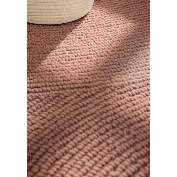 Ručne tkaný vlnený koberec v terakotovej farbe 200x300 cm Calmio – Hanse Home-image-4