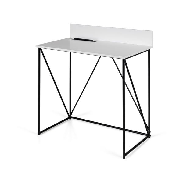 Biely pracovný stôl Tenzo Tell, 80 x 48 cm-image-2