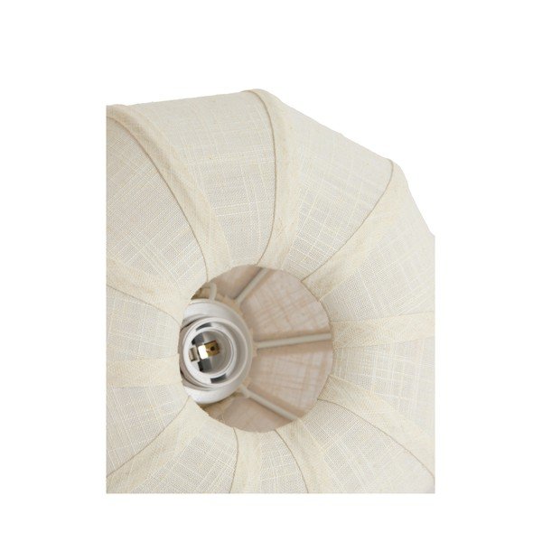 Krémovobiele stropné svietidlo s textilným tienidlom ø 30 cm Zosia – Light & Living-image-4