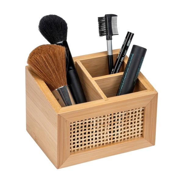 Bambusový kúpeľňový organizér Wenko Allegre, 12 x 9 cm-image-3