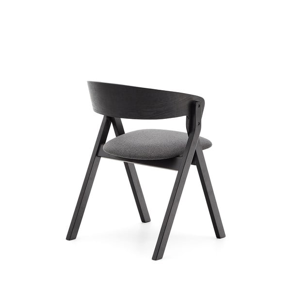 Čierna jedálenská stolička Godia – Kave Home-image-4