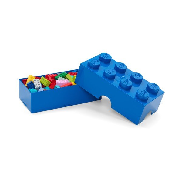 Modrý plastový detský úložný box 20x10x7 cm – LEGO®-image-3
