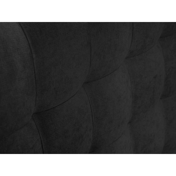 Tmavosivá dvojlôžková posteľ Mazzini Beds Jade, 180 x 200 cm-image-1