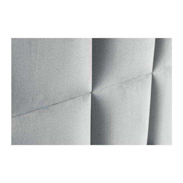 Svetlosivá boxspring posteľ s úložným priestorom 140x200 cm Flip – Ropez-image-3