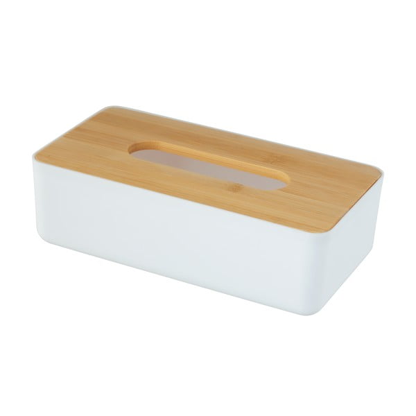 Plastovo-bambusový box na vreckovky Rotello - Wenko-image-3