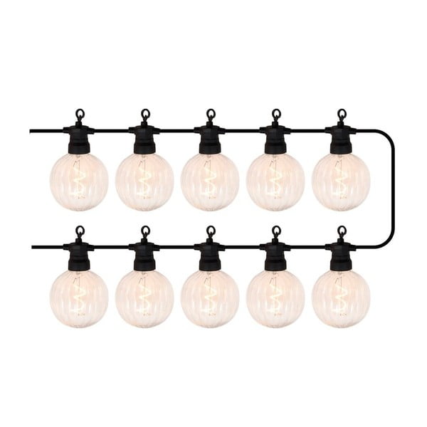 Svetelná reťaz počet žiaroviek 10 ks dĺžka 300 cm Luke – Sirius-image-2