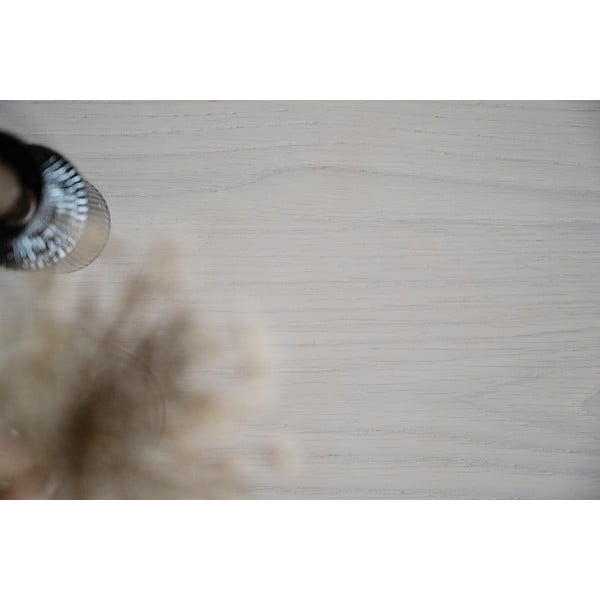 Okrúhly konferenčný stolík v dekore duba v prírodnej farbe 90x90 cm Yumi - Rowico-image-4