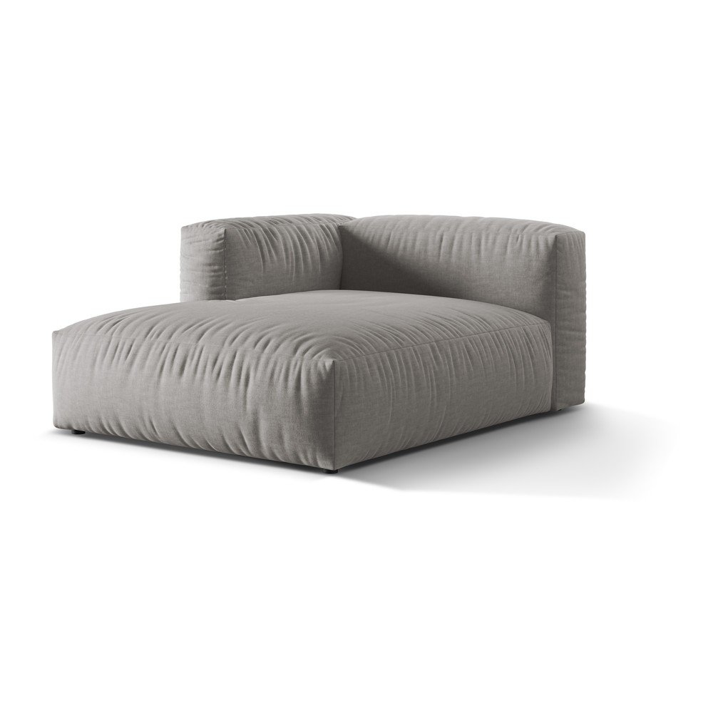E-shop Svetlosivý modul pohovky (ľavý roh) Martina – Micadoni Home