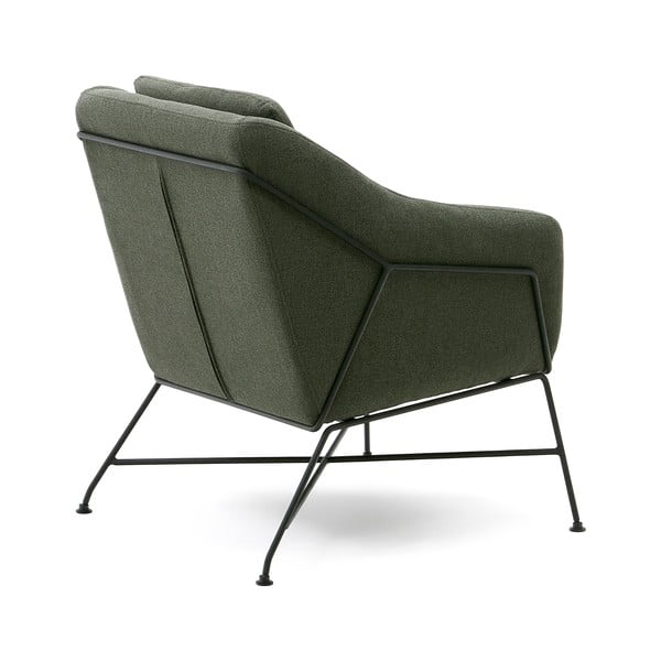Zelené kreslo Brida – Kave Home-image-4