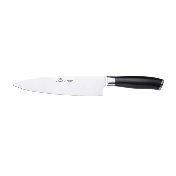 Kuchynský nôž na mäso s čiernou rukoväťou Gerlach, 20 cm
