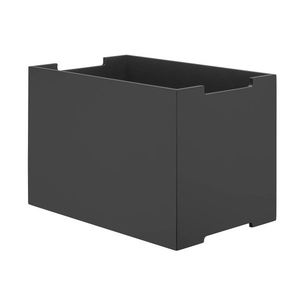 Antracitový úložný box 25x39x27 cm Kasane L – Blomus