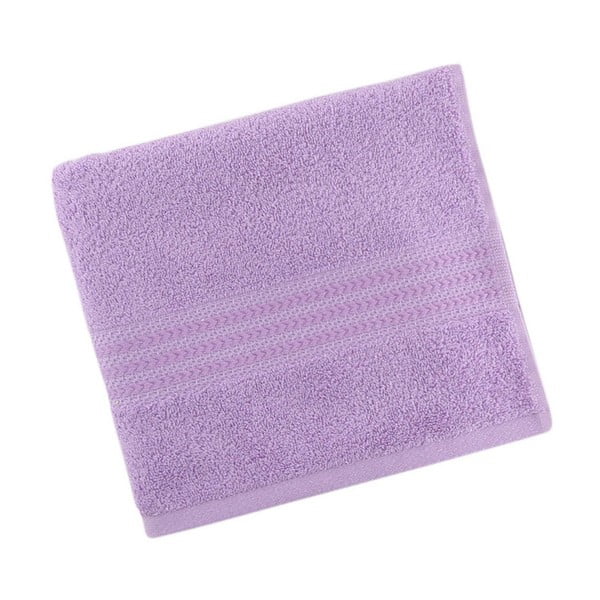 Fialový uterák z čistej bavlny Foutastic, 30 × 50 cm-image-2