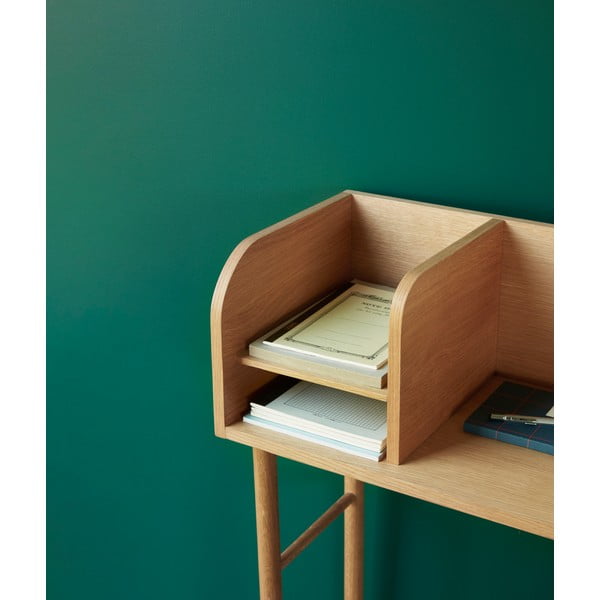 Pracovný stôl v dekore duba 37x84 cm Archive - Hübsch-image-2