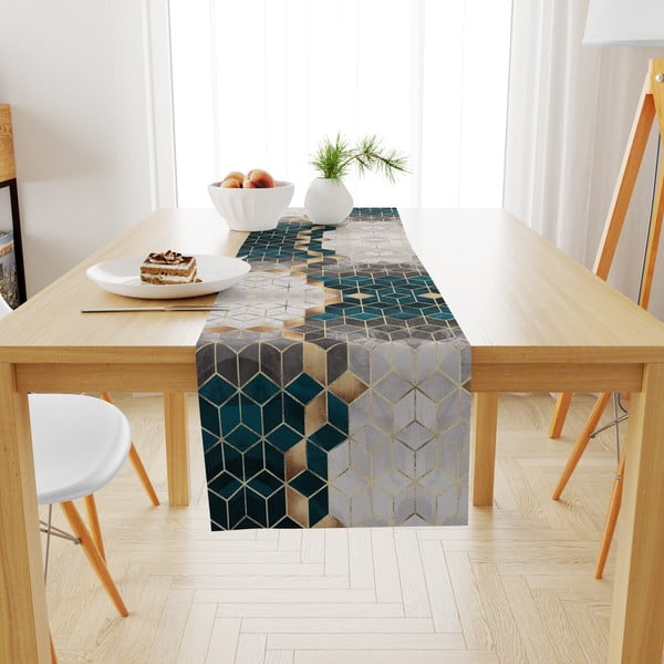 Behúň na stôl 140x45 cm Optic - Minimalist Cushion Covers-image-2