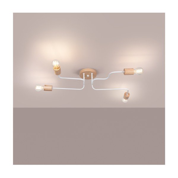 Stropné svietidlo v prírodnej farbe 58x75 cm Dazzle – Sollux-image-1