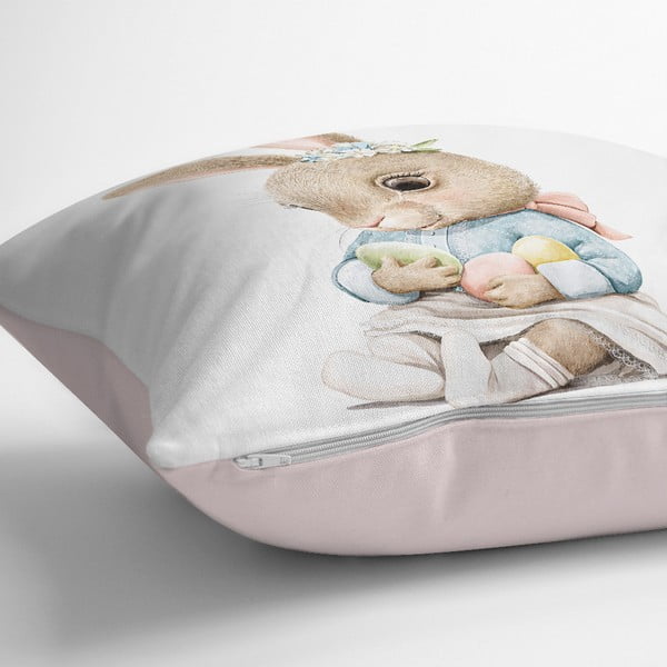 Obliečky na vankúše v súprave 4 ks s veľkonočným motívom 43x43 cm – Mila Home-image-4