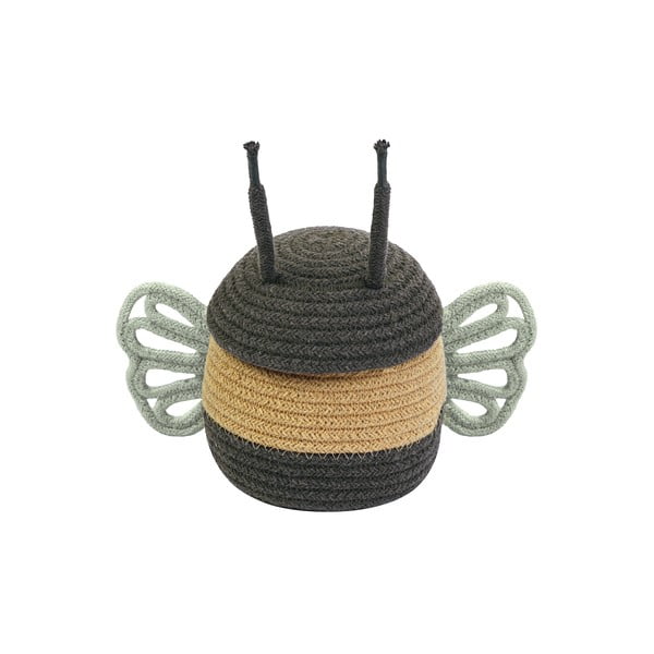 Látkový detský kôš na hračky ø 15x15 cm Baby Bee – Lorena Canals