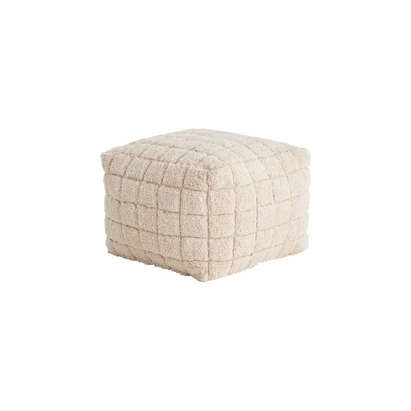 Krémovobiely taburet Check – Ellos Home-image-2