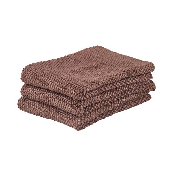 Bavlnené utierky v súprave 3 ks 27x27 cm Classic – Zone