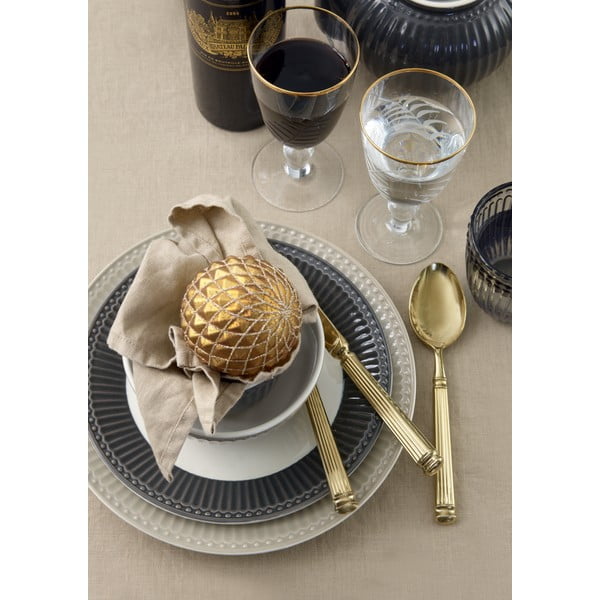 Bielo-sivý keramický tanier Green Gate Alice, ø 23 cm-image-1