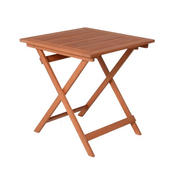 Záhradný jedálenský stôl z eukalyptového dreva 70,5x70,5 cm Pasaneda – Garden Pleasure