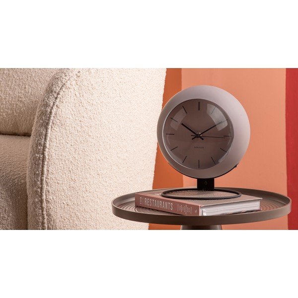 Stolové hodiny ø 21 cm Nirvana Globe – Karlsson-image-1