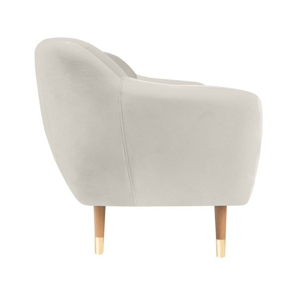 Krémová dvojmiestna pohovka Mazzini Sofas Amelie-image-3