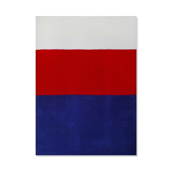 Detský koberec Mavis Blue and Red Stripes, 100x150 cm