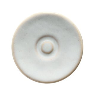 Biely kameninový tanierik na espresso Costa Nova Roda, ⌀ 11 cm