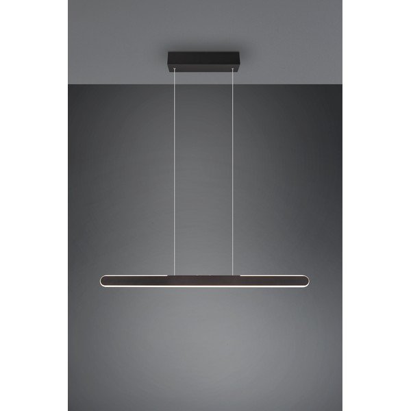 Čierne LED závesné svietidlo Helios - Trio-image-2