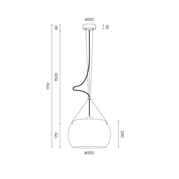 Závesné svietidlo v medenej farbe Sotto Luce MYOO-image-3
