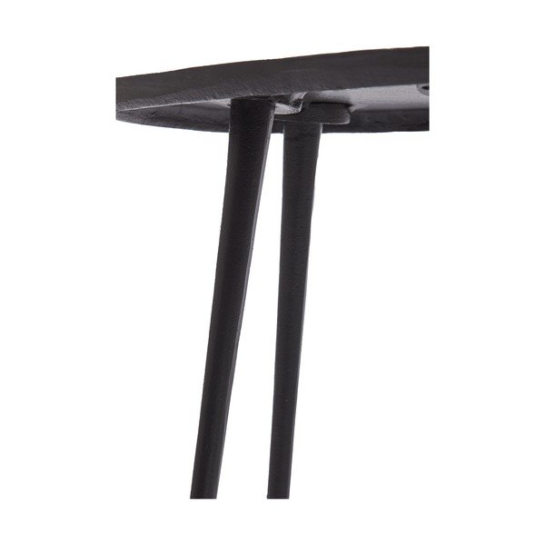 Čierny kovový konferenčný stolík 53x64 cm Puno – Light & Living-image-2