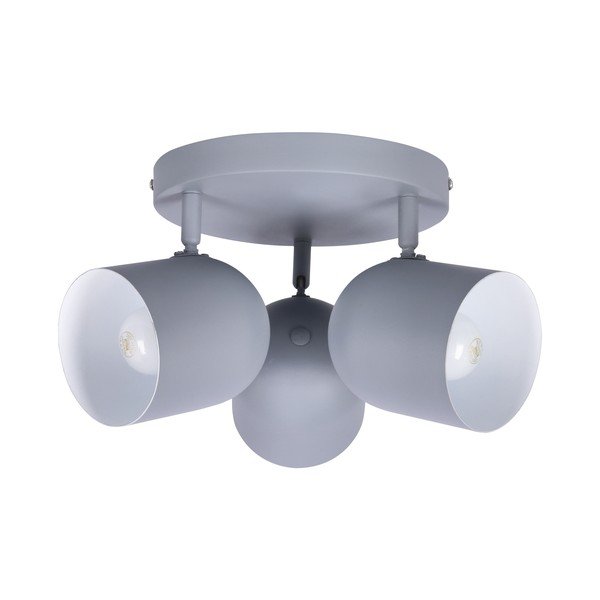 Svetlomodré stropné svietidlo s kovovým tienidlom 32x32 cm Azuro – Candellux Lighting-image-2