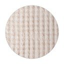 Béžový prateľný okrúhly koberec ø 120 cm Bubbly – Oyo Concept