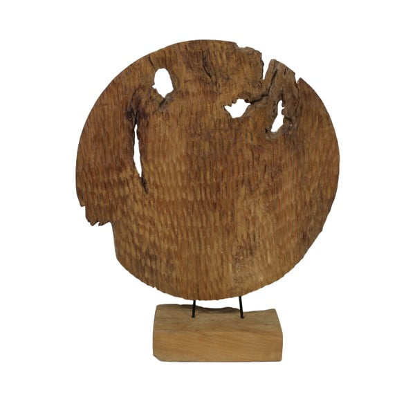 Dekorácia z teakového dreva HSM Collection Garity, ⌀ 50 cm
