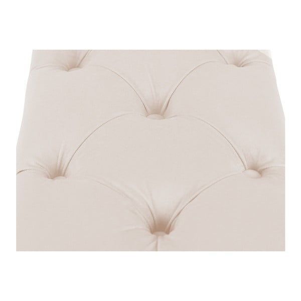 Béžový otoman k posteli s úložným priestorom Kooko Home Manna, 47 × 160 cm-image-4