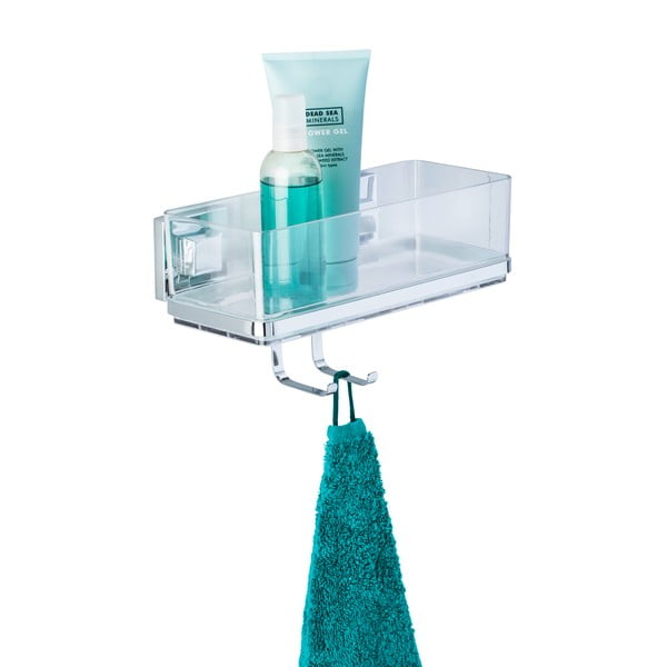 Držiak s 2 háčikmi bez nutnosti vŕtania Wenko Vacuum-Loc, až 33g-image-2