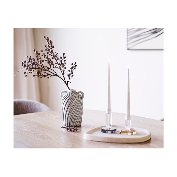 Svetlomodrá keramická váza (výška  22 cm) Mimi – House Nordic-image-2