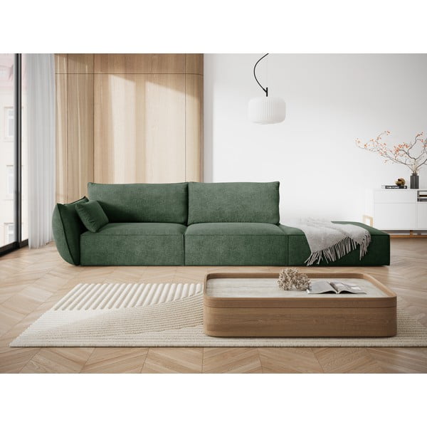 Tmavozelená leňoška (ľavý roh) Vanda – Mazzini Sofas-image-1