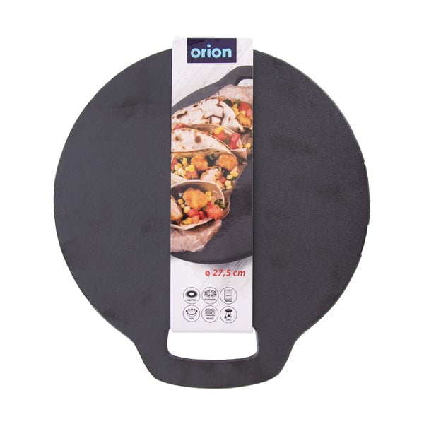 Okrúhly grilovací plát ø 27,5 cm LITINA – Orion-image-2