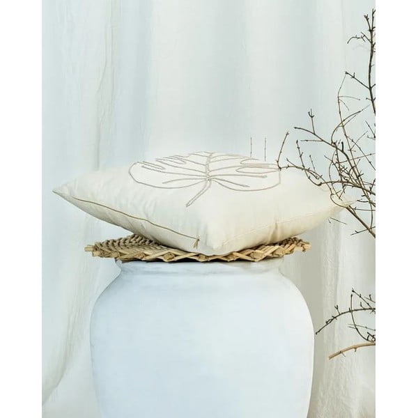 Obliečka na vankúš s prímesou bavlny 45x45 cm – Mila Home-image-1