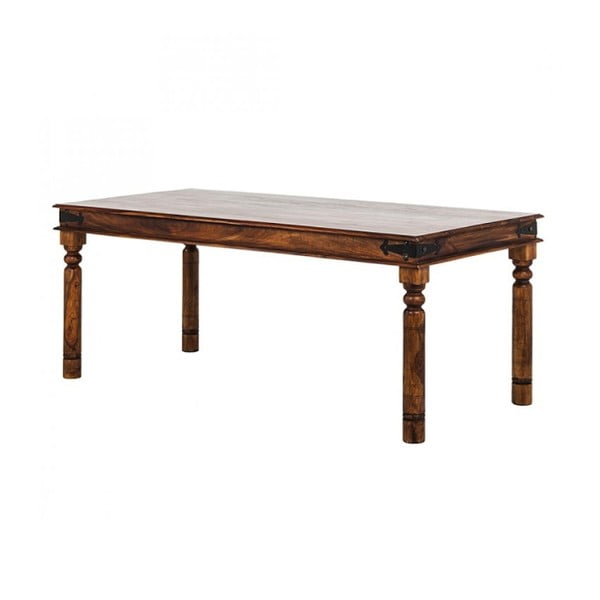 Jedálenský stôl z palisandrového dreva v medovom odtieni Massive Home Nicco, 120 x 80 cm