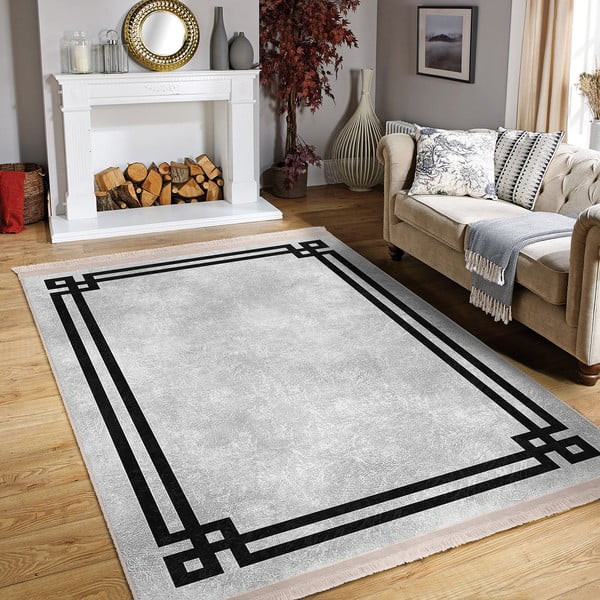 Čierno-sivý koberec 160x230 cm - Mila Home-image-3