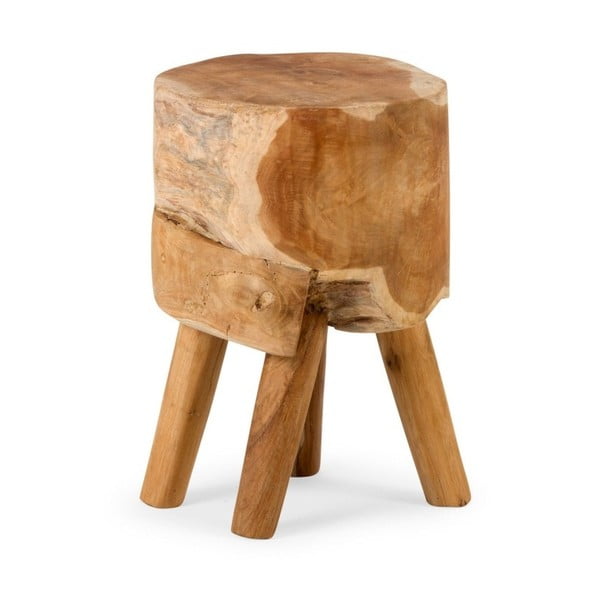 Stolička z teakového dreva SOB Cow