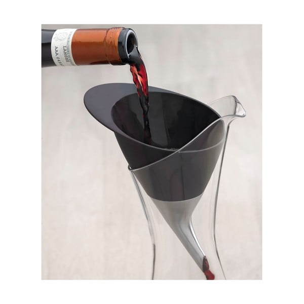 Lievik na víno Steel Function Wine Funnel