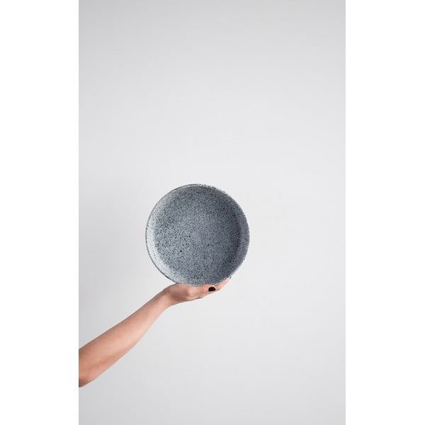 Bielo-čierna kameninová misa ÅOOMI Mess, ø 23,5 cm-image-1