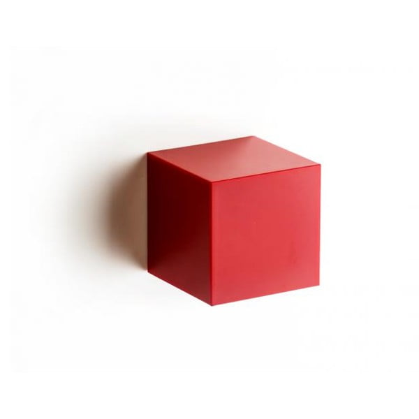 Nástenný box QUALY Pixel Box, červený