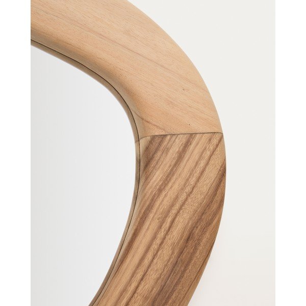 Nástenné zrkadlo s dreveným rámom 60x107 cm Selom – Kave Home-image-1