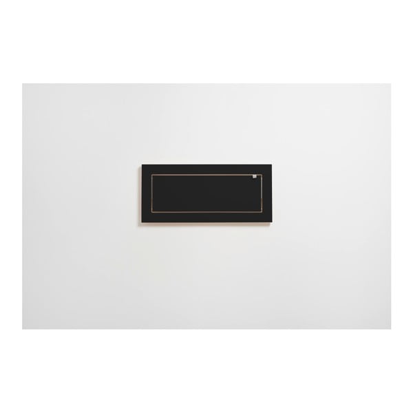 Čierna rozkladacia polička Ambivalenz 60 x 27 cm
