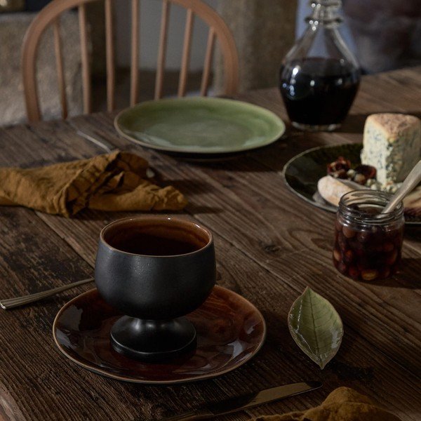 Svetlozelená kameninová odkladacia miska Costa Nova Riviera, dĺžka 18 cm-image-4